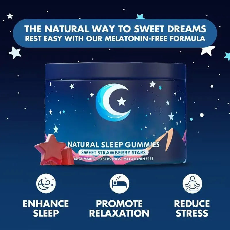 Sleepy Stars: non-Melatonin Gummies
